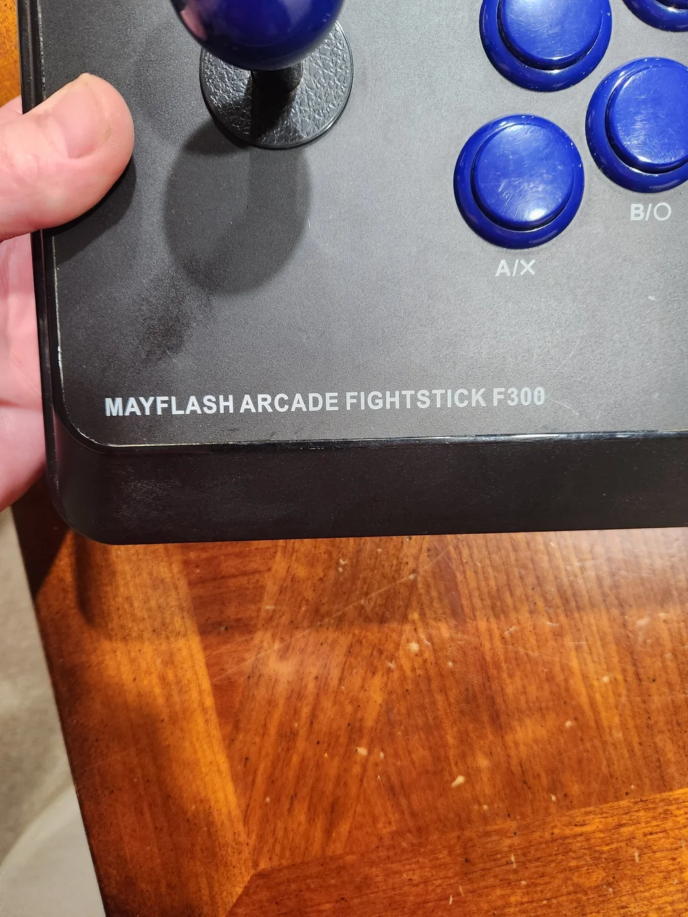 F300 Blue Arcade Fightstick Controller